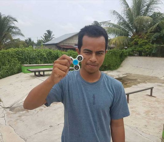 Spinner Booming di Pontianak.