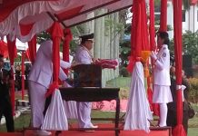 Upacara HUT Kemerdekaan RI Ke 72 Di Kantor Gubernur Kalbar