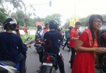 Memperingati HUT ke 72 RI, Bagikan 1000 Bendera