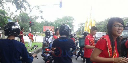 Memperingati HUT ke 72 RI, Bagikan 1000 Bendera