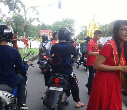 Memperingati HUT ke 72 RI, Bagikan 1000 Bendera