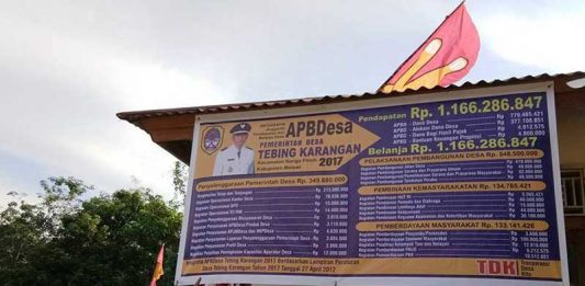 Banyak Desa Belum Pasang Baliho APBDes