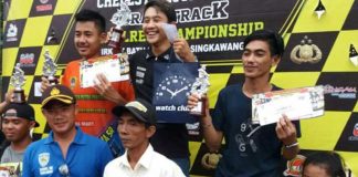 Kejuaraan Grasstrack Kapolres Cup Sukses