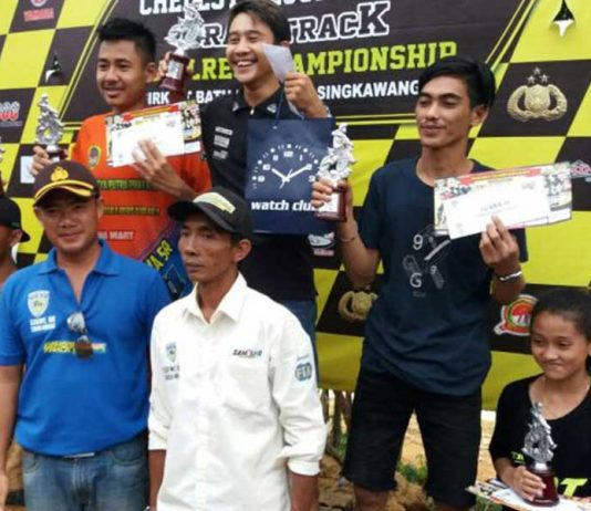 Kejuaraan Grasstrack Kapolres Cup Sukses