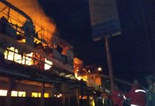 Diduga Api Berasal dari Dealer Yamaha