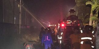 Gudang Sabun Terbakar