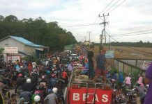 Kebakaran, Branwir Dihadang Kemacetan Total