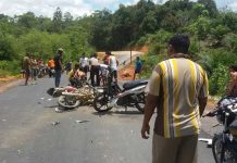 Penjual Damar Tewas Seketika