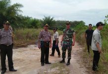 Penghujan, Polsek Singkawang Timur Tetap Pantau Karhutla