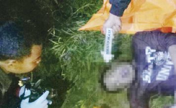 Kepala Masuk ke Sungai Karyawan PT. PHS Tewas