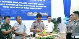 Lalu Lintas di Kubu Raya Masih Semberaut Jajaran Satlantas Polresta Pontianak dan Pemkot Pontianak menggelar syukuran memperingati HUT Lalu Lintas ke 62