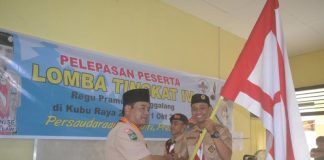 Melawi Kirim 16 Penggalang ke Kubu Raya