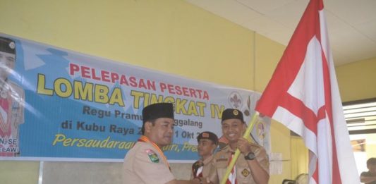 Melawi Kirim 16 Penggalang ke Kubu Raya