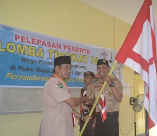 Melawi Kirim 16 Penggalang ke Kubu Raya