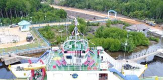 Tinjau Pelabuhan Ceremai dan Operasi KMP Binaul I