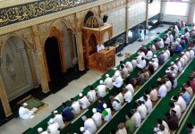 Salat Idul Adha di Masjid Agung Oesman Al-Khair