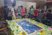 Perjudian Besar-besaran, Modusnya Game Station