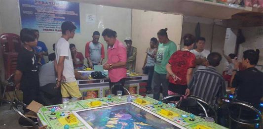 Perjudian Besar-besaran, Modusnya Game Station