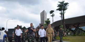Pantau Kesiapan Jelang Kunjungan Presiden Pangdam XII/Tanjungpura Mayjen TNI Andika Perkasa SE