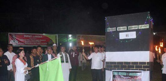 Pawai Obor Meriahkan Malam Takbiran