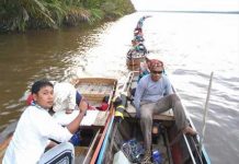 Sensasi Tarikan Si Jepit Biru di Sungai ‘Bumi Galaherang’