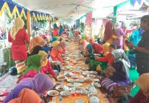 Saprahan 210 Meter Libatkan 270 Warga di Gang Bansir 2