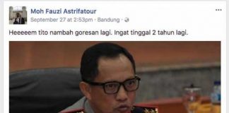 Info Palsu Pakai Nama Kapolri