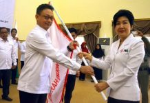 Karyanti Lantik Wawako sebagai Ketua PMI Kota Pontianak