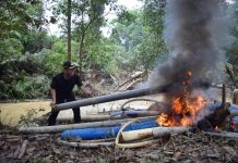 Bupati Atbah Pimpin Razia PETI