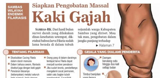Siapkan Pengobatan Massal Kaki Gajah