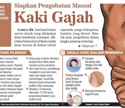 Siapkan Pengobatan Massal Kaki Gajah