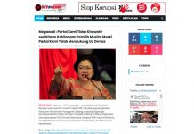 Benturkan Mega dengan Muslim