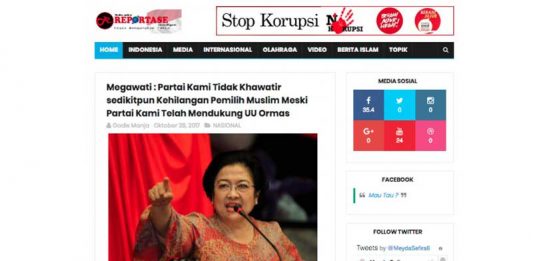 Benturkan Mega dengan Muslim