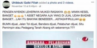 Kabar Bohong Penjualan Bandara Soetta