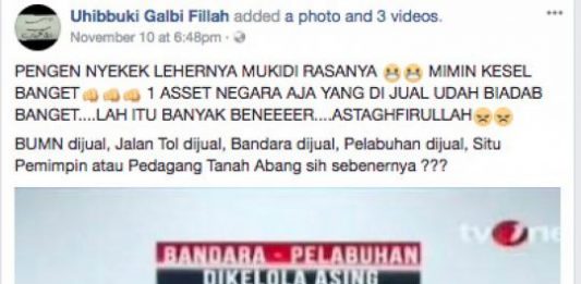 Kabar Bohong Penjualan Bandara Soetta