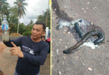 Heboh Mahluk di Sungai Soga Bengkayang