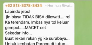 Tanggul Utuh Dibilang Jebol