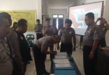 Jajaran Polres Kayong Utara Teken Fakta Integritas