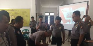Jajaran Polres Kayong Utara Teken Fakta Integritas