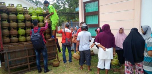 Harga Tabung Gas Melon di Kubu Raya Langgar SK Gubernur