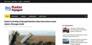 Rudal Turki Tak Ada Urusan dengan Israel