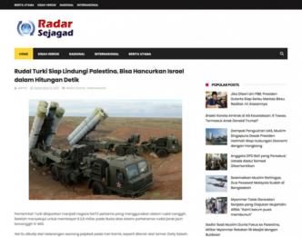 Rudal Turki Tak Ada Urusan dengan Israel