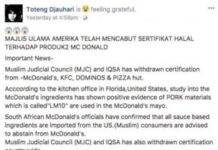 Trump dan Momen Serangan Sertifikasi Halal