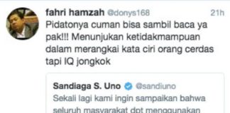 Fahri Palsu Sebar Kebencian