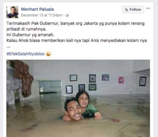 Anies Kebanjiran Hoax Banjir