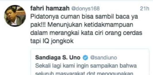 Fahri Palsu Sebar Kebencian