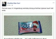 Panik Permen Susu Mengandung Narkoba