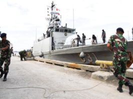 Satkat Koarmabar Kerahkan KRI Todak-631