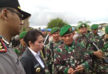 Tiga Inspektur Upacara Pengamanan Natal dan Tahun Baru