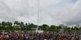 Ribuan Massa “Duduki” Kantor Bupati Kubu Raya